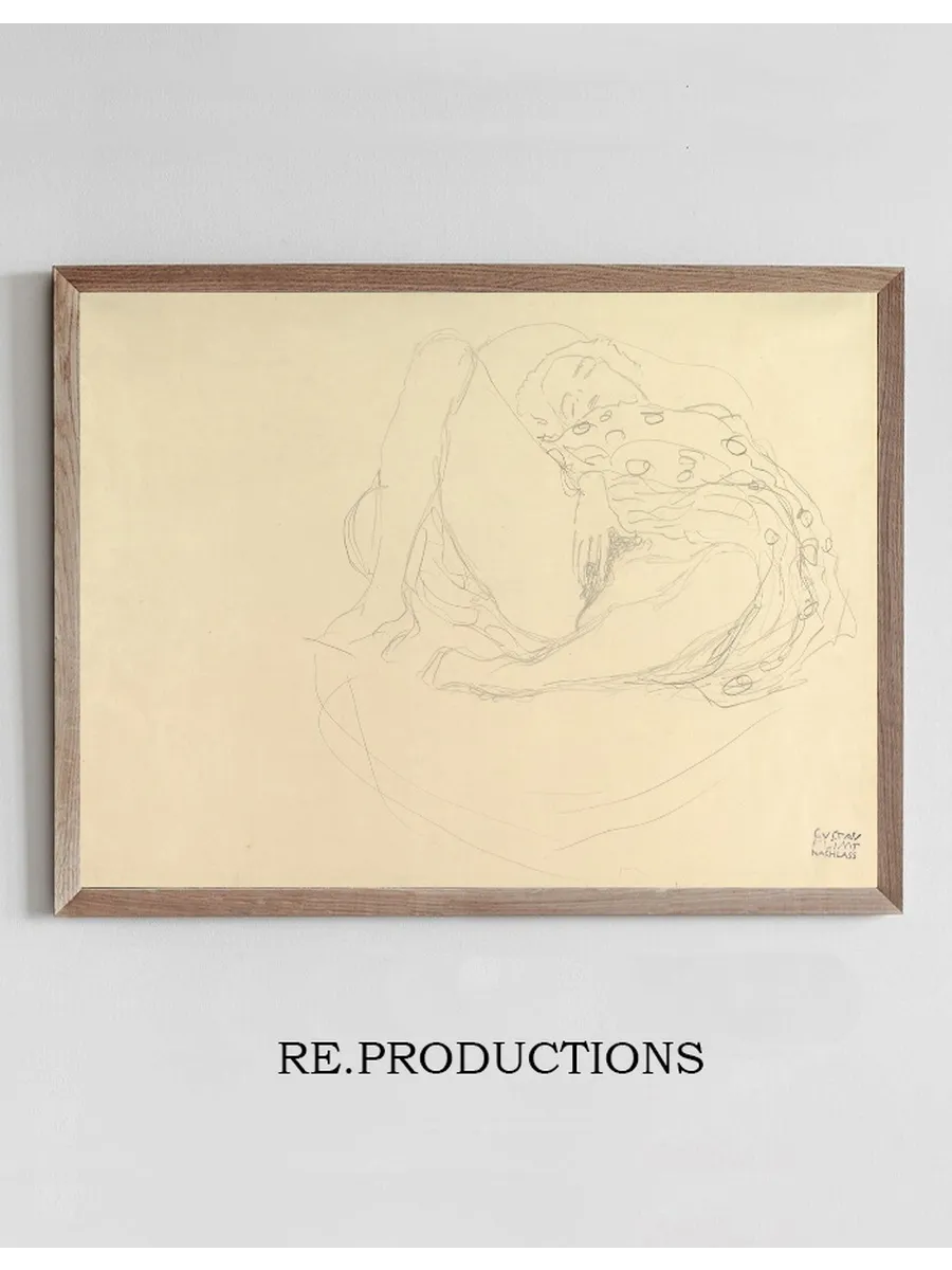 Reclining Nude with Drapery