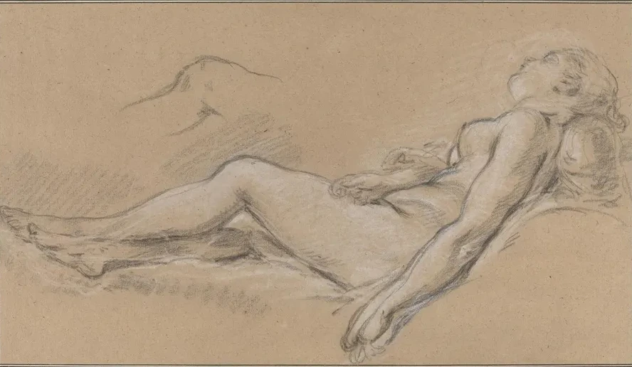 Reclining Nymph