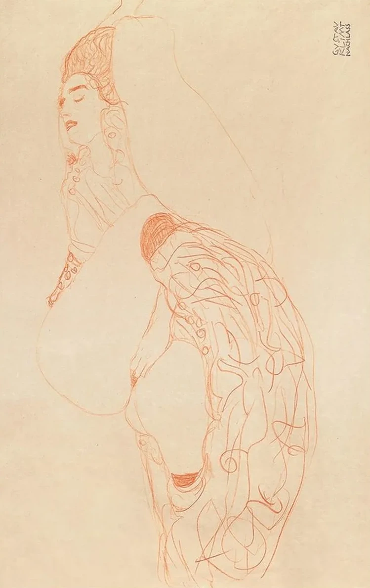 Reclining Semi - Nude (Masturbating)