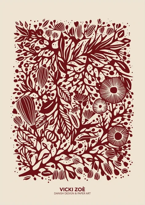 Red Spring Florals