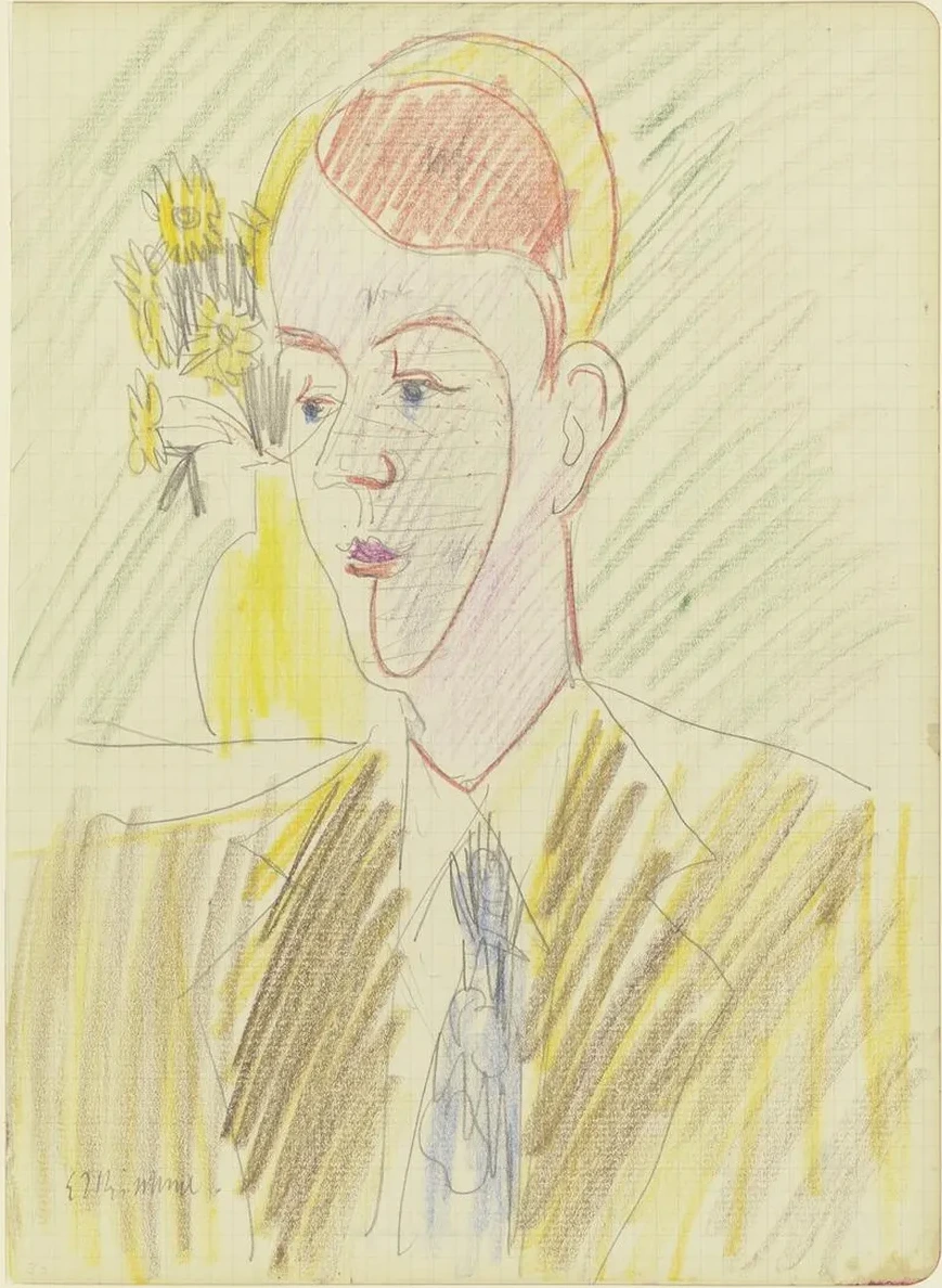 Red - Haired Young Man