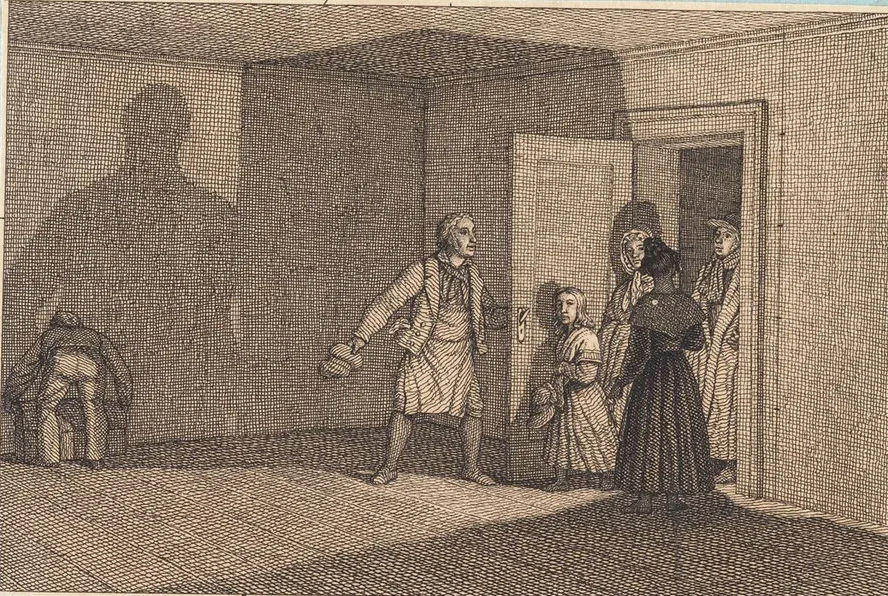 Rejsende F R Vist Deres V Relse Illustration Til Linearperspectiven, Tavle VIII