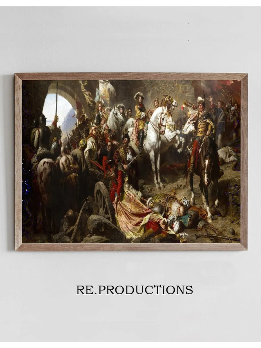 Reoccupation of Buda Castel in 1686