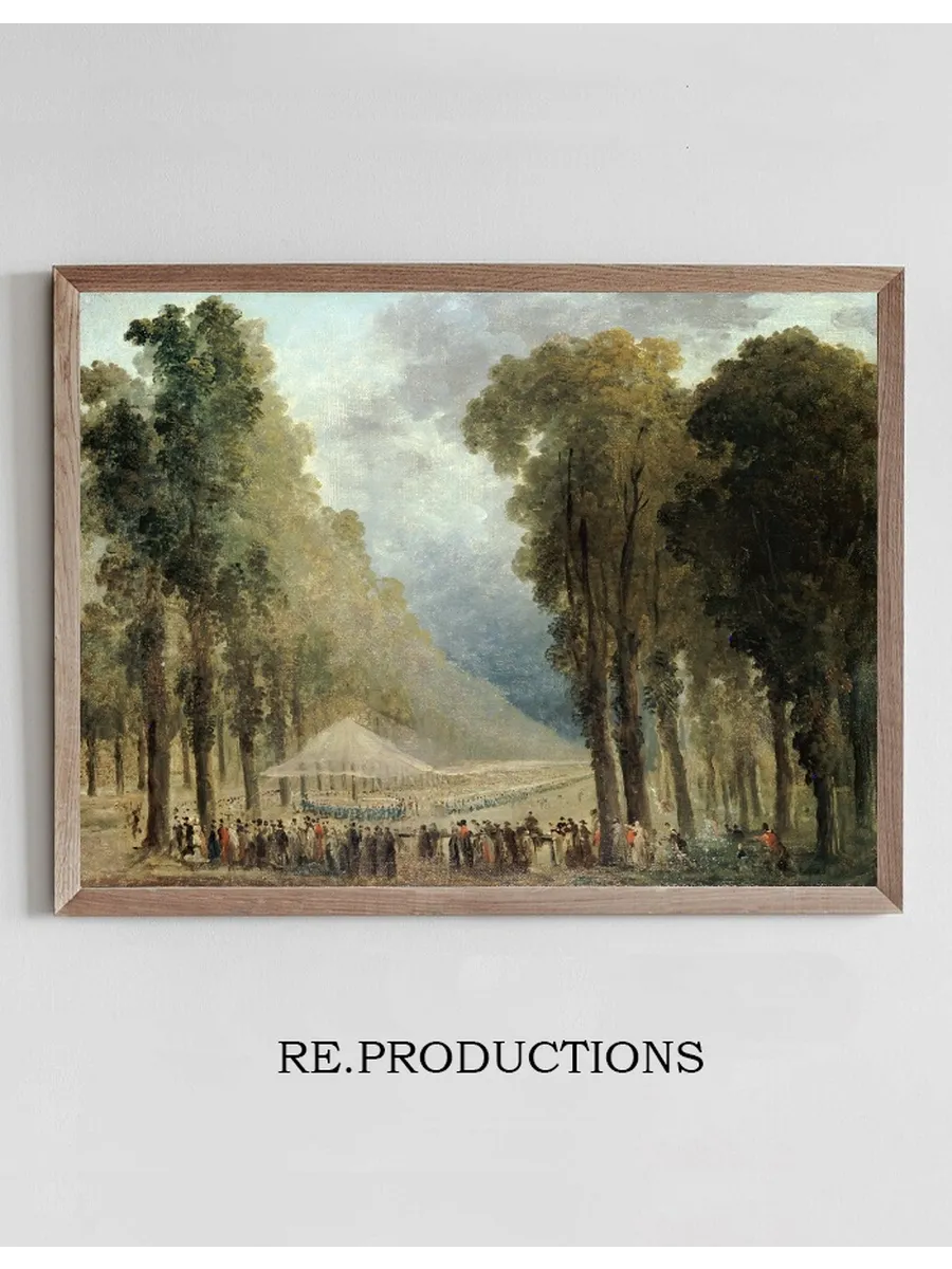 Repas Servi Aux Troupes Dans Une All E Des Champs - Elys Es Ou Dans le Parc de Saint - Cloud