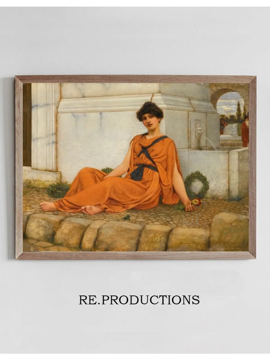 Repose,The Flower Girl