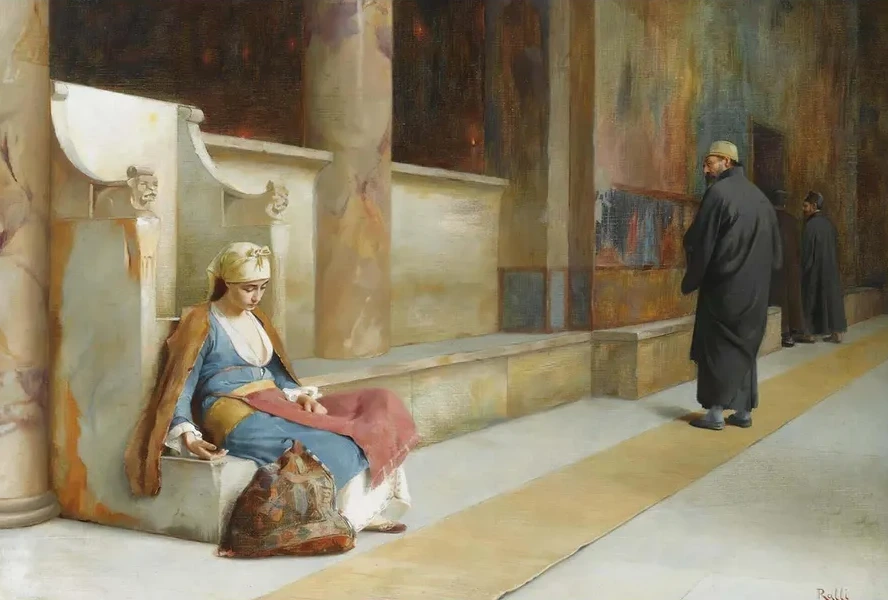 Resting In A Greek Monastery