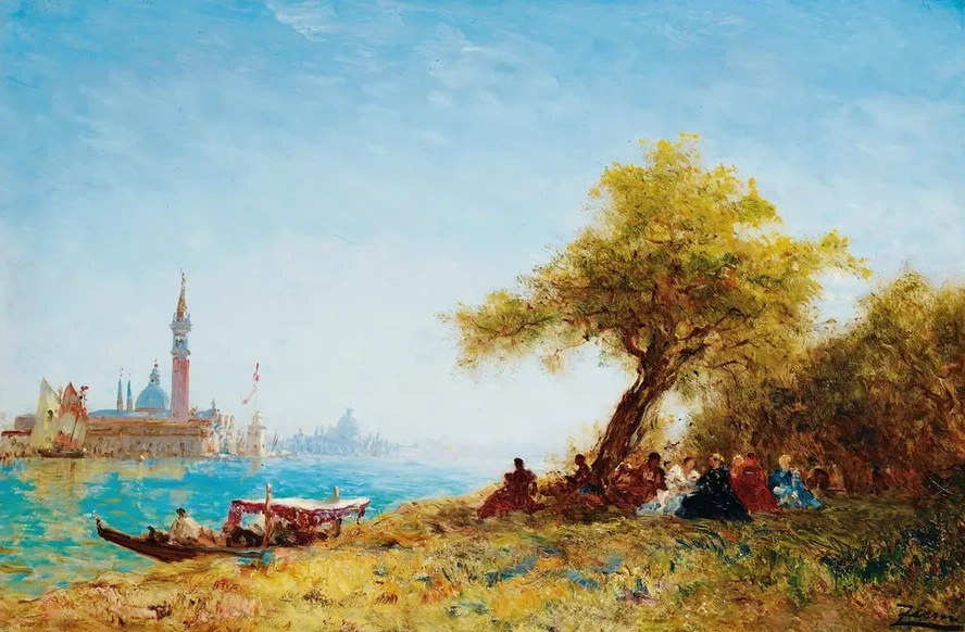 Resting In The Countryside Nearvenice