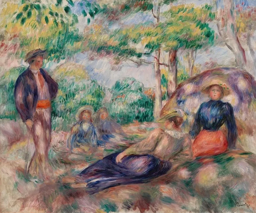 Resting in the Grass (le Repos Sur L Herbe)