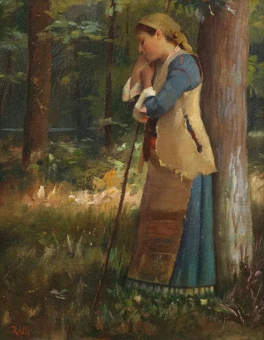 Resting Shepherdess