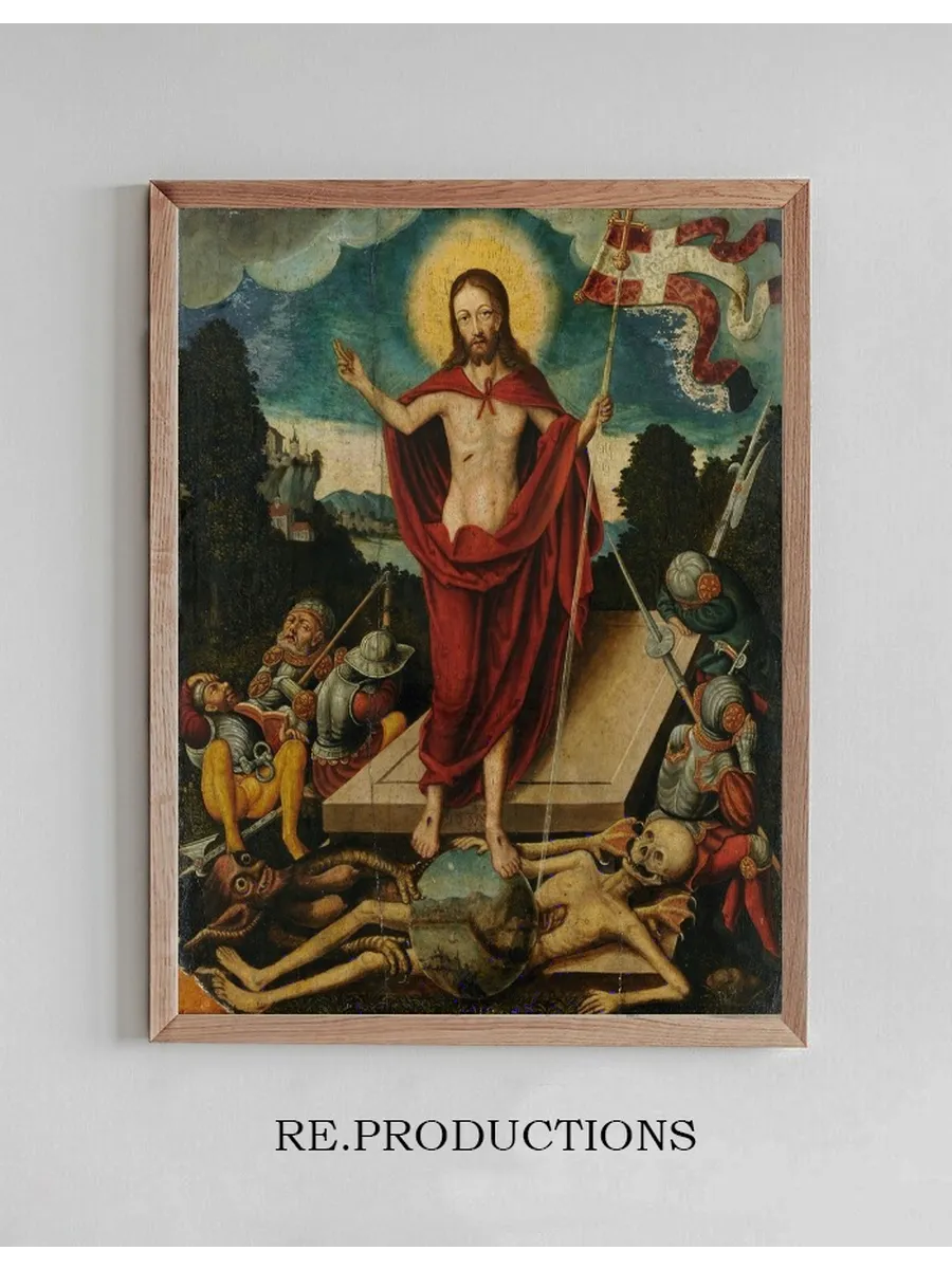 Resurrection Of Christ And The Triumph Over Death And Devil