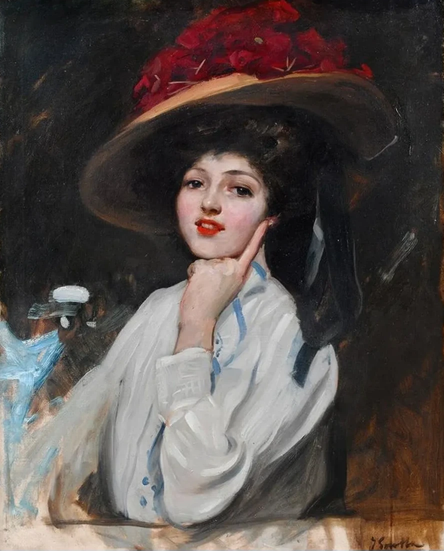 Retrato De Una Joven En Un Sombrero, Cree Que Raquel Meller