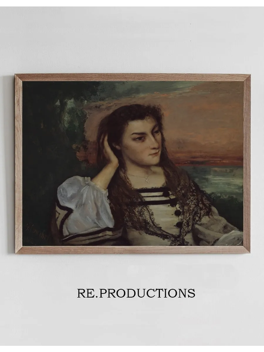 Reverie (portrait of Gabrielle Borreau)