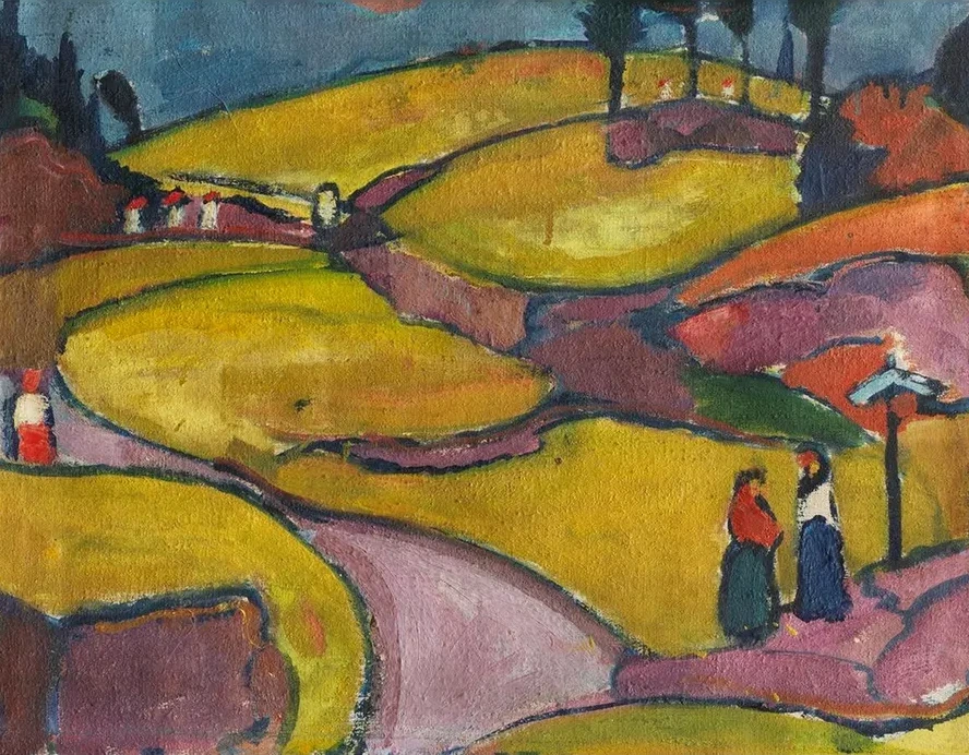 Rhythmische Landschaft (eifel)