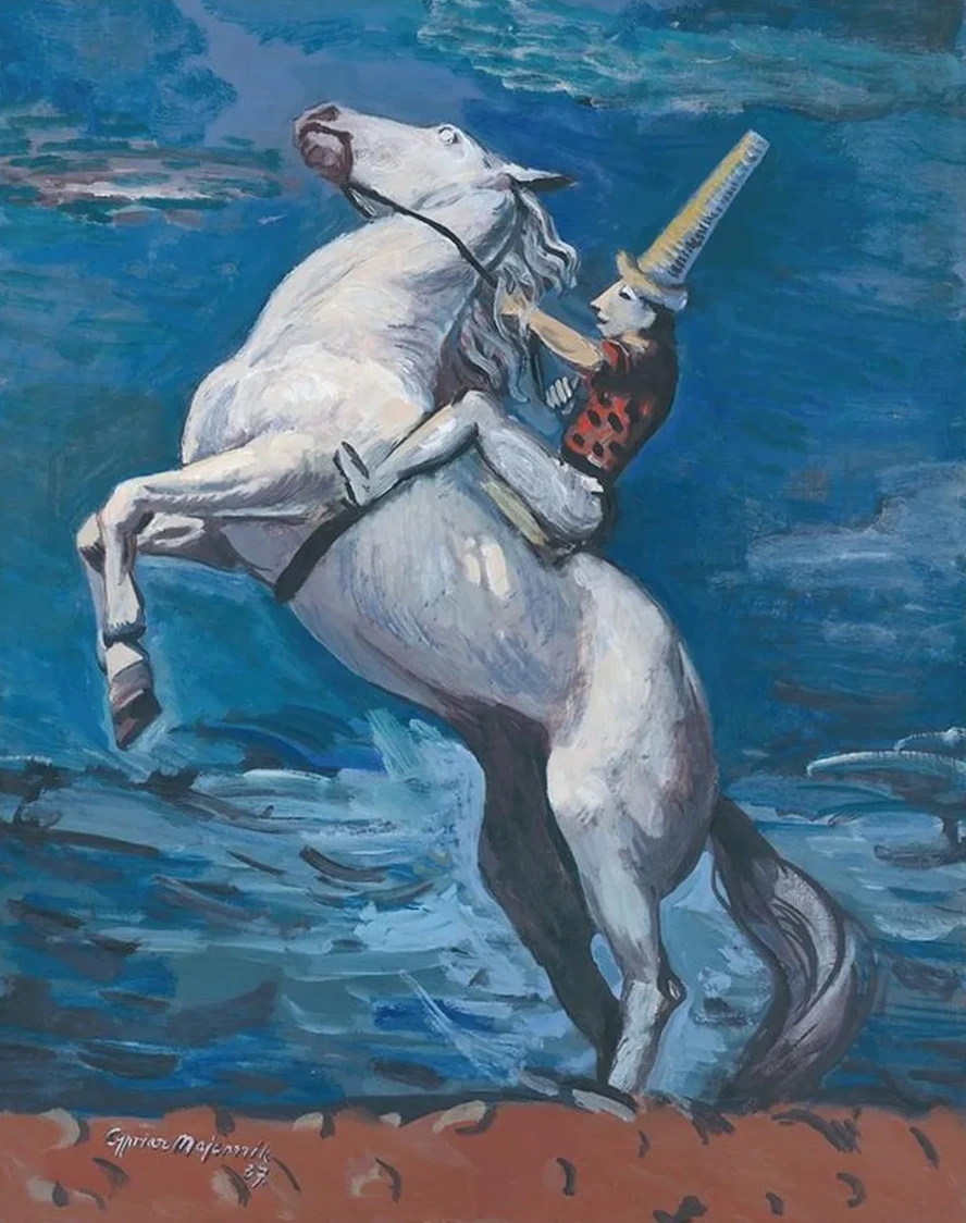 Rider by Seashore