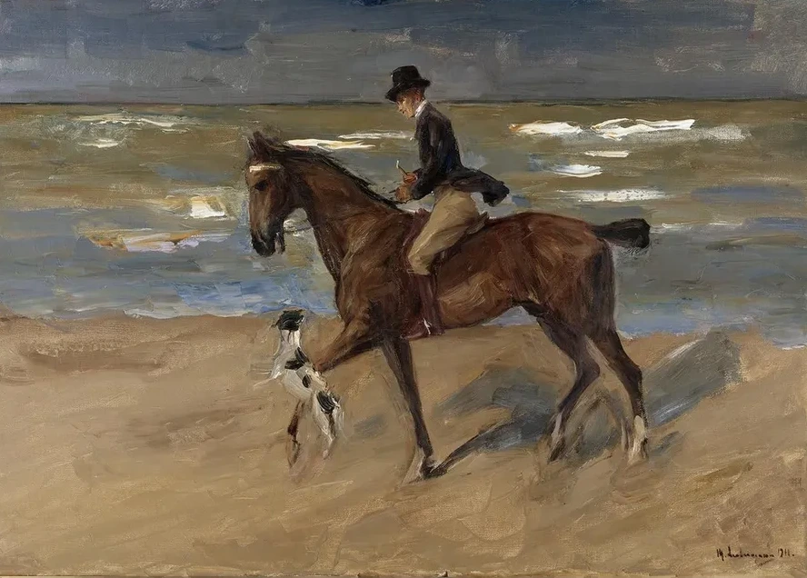 Rider on the Beach