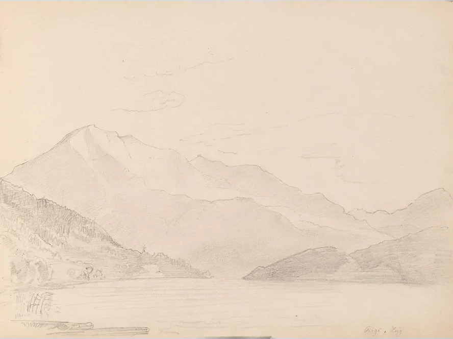 Rigi Sett Fra Zugersee