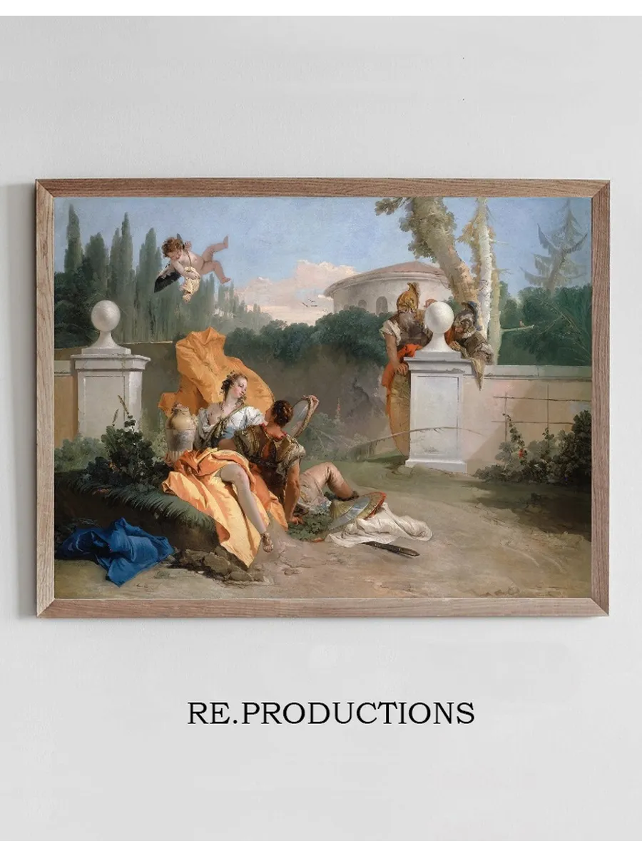 Rinaldo and Armida in Her Garden
