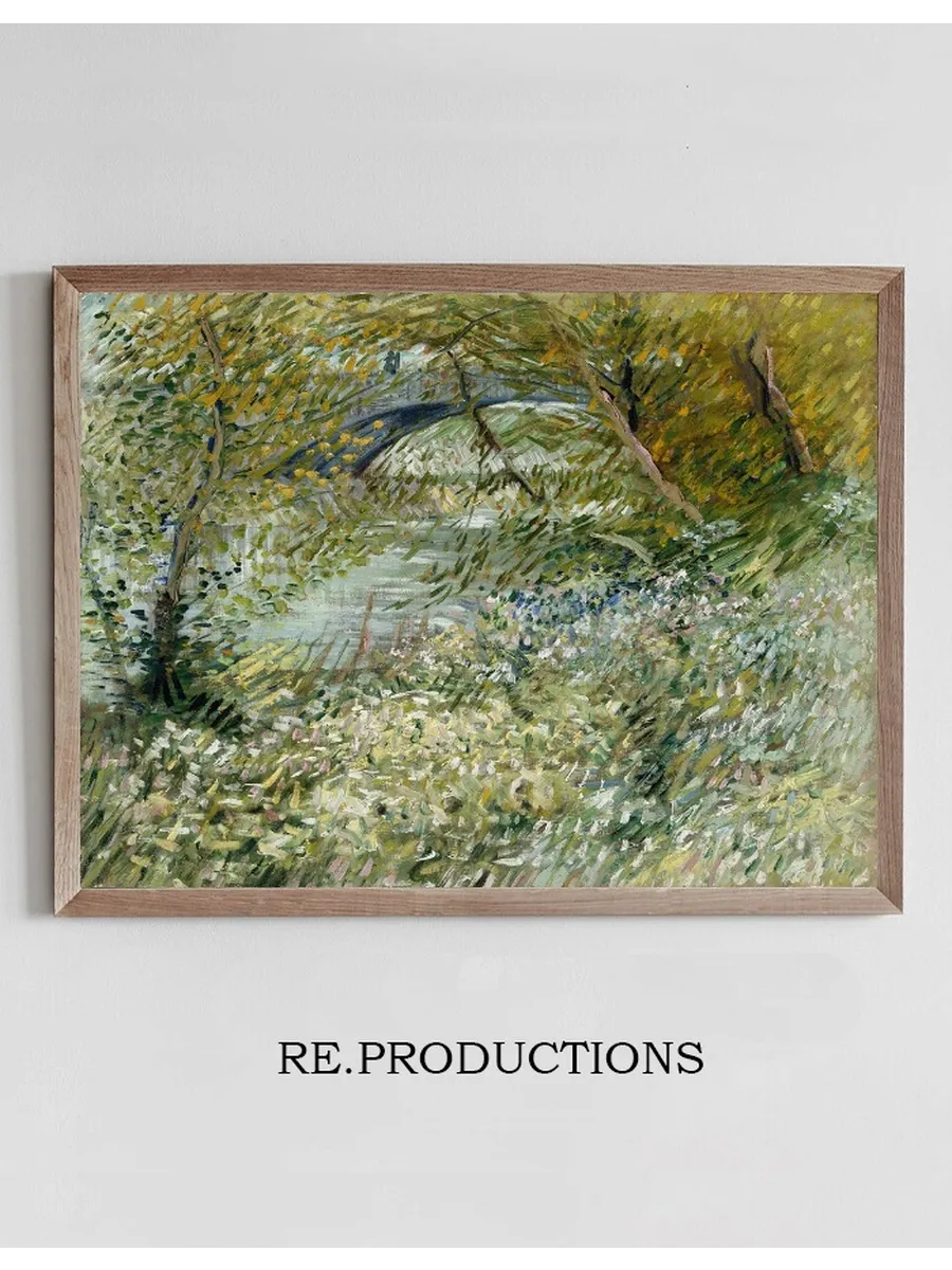 River Bank in Springtime