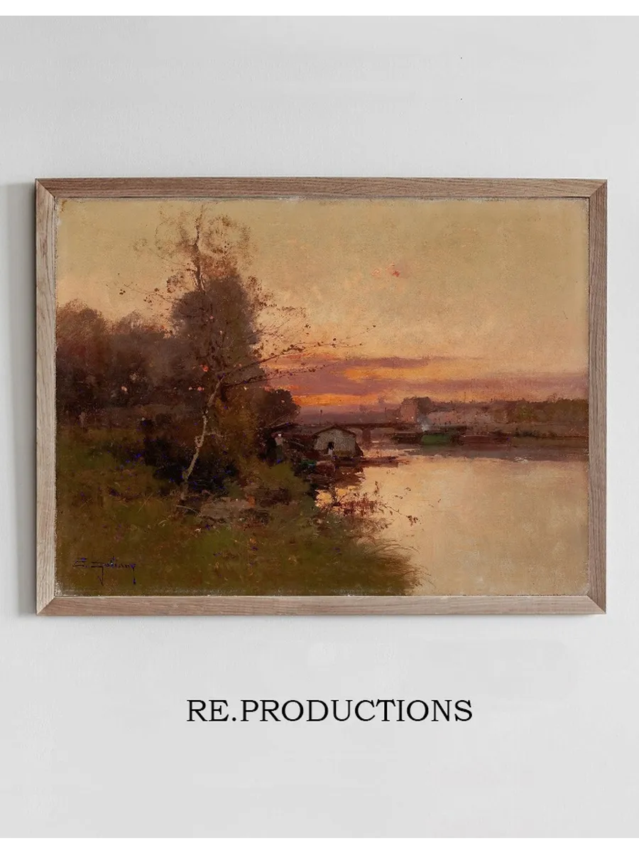 River at Sunset