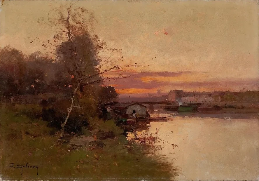 River at Sunset