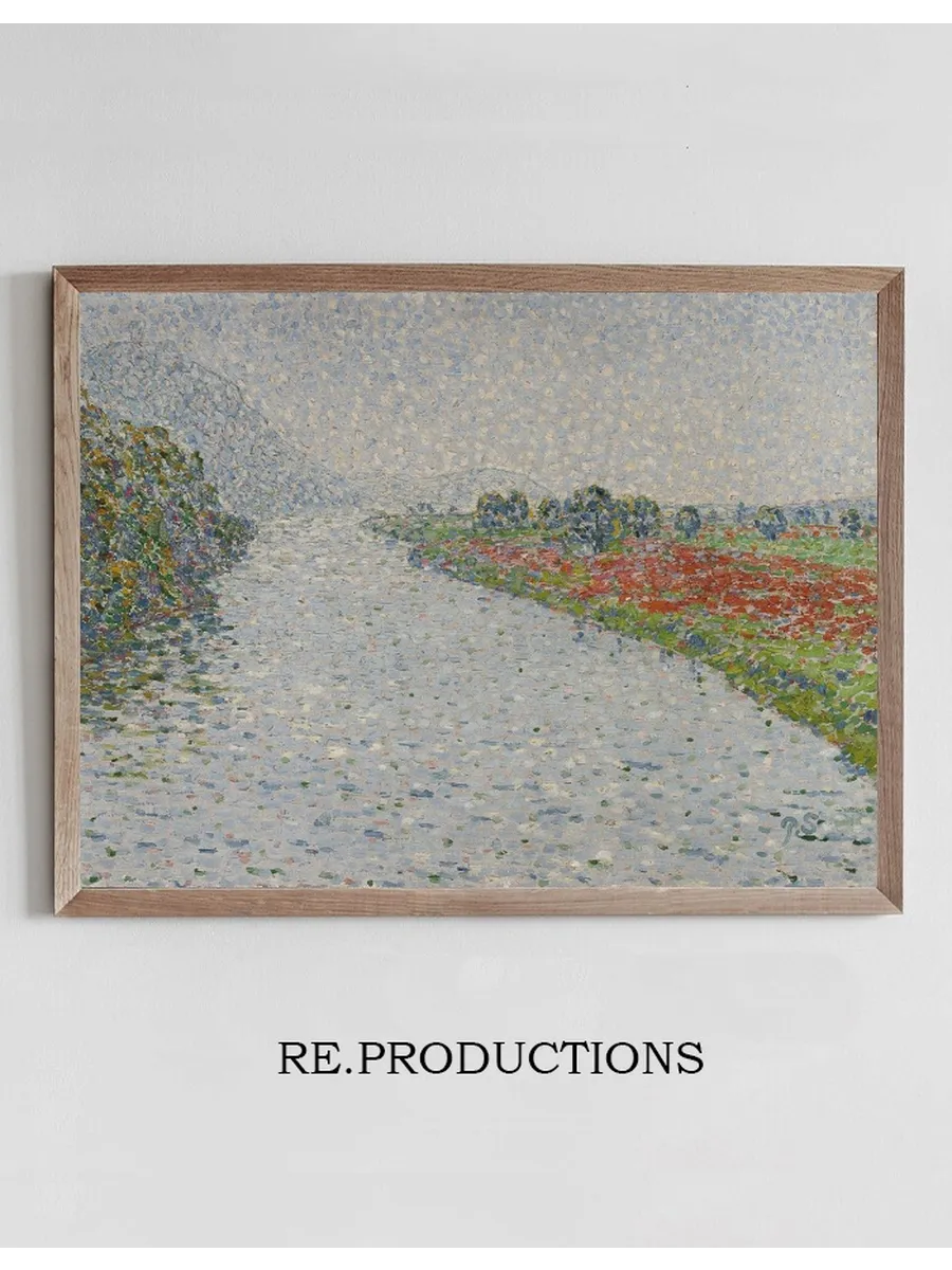 Riverside Landscape (ruhr Near Hohensyburg)