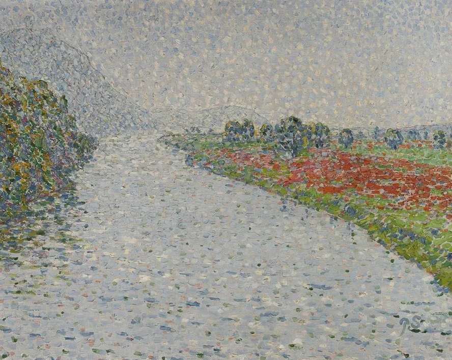 Riverside Landscape (ruhr Near Hohensyburg)