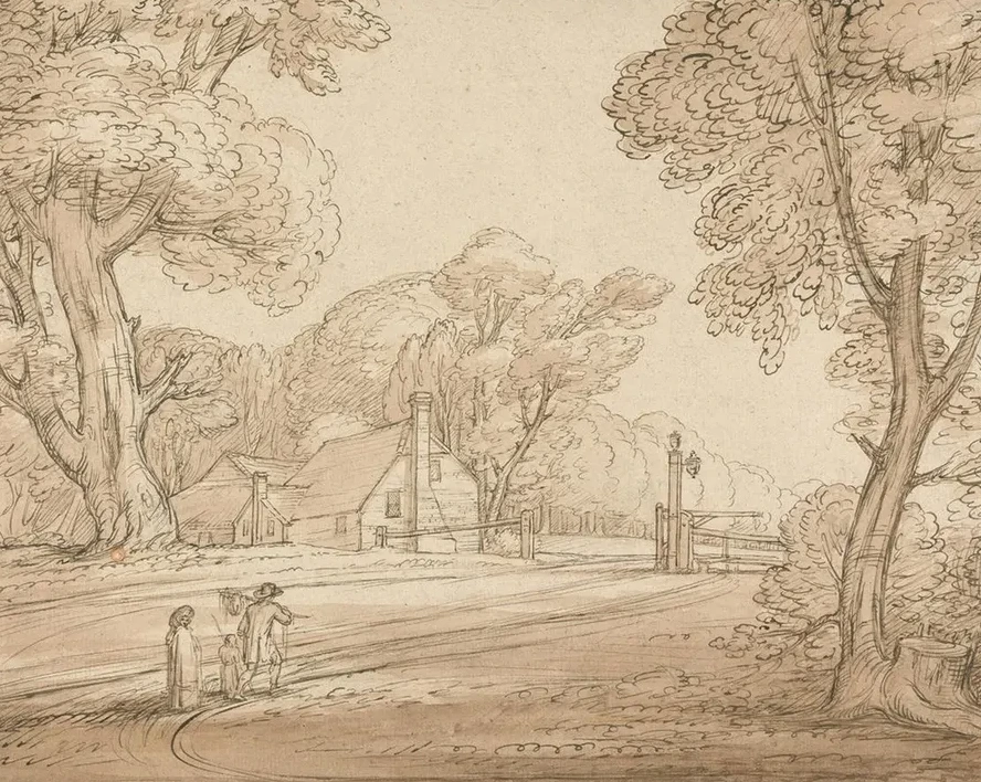 Road Scene in Windsor Forest