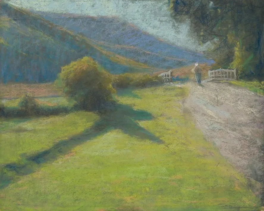 Road at the Edge of the Forest