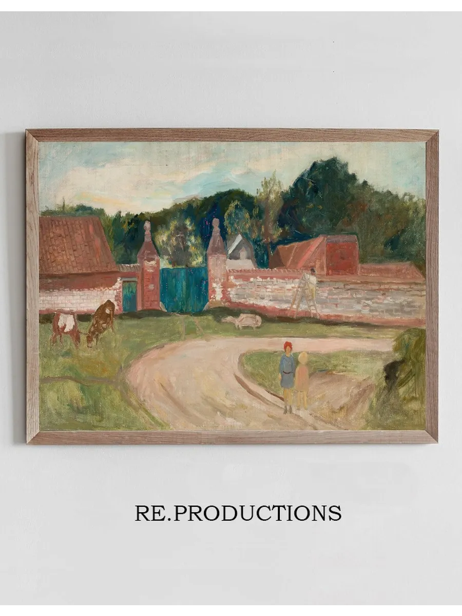Road in Front of the Farm