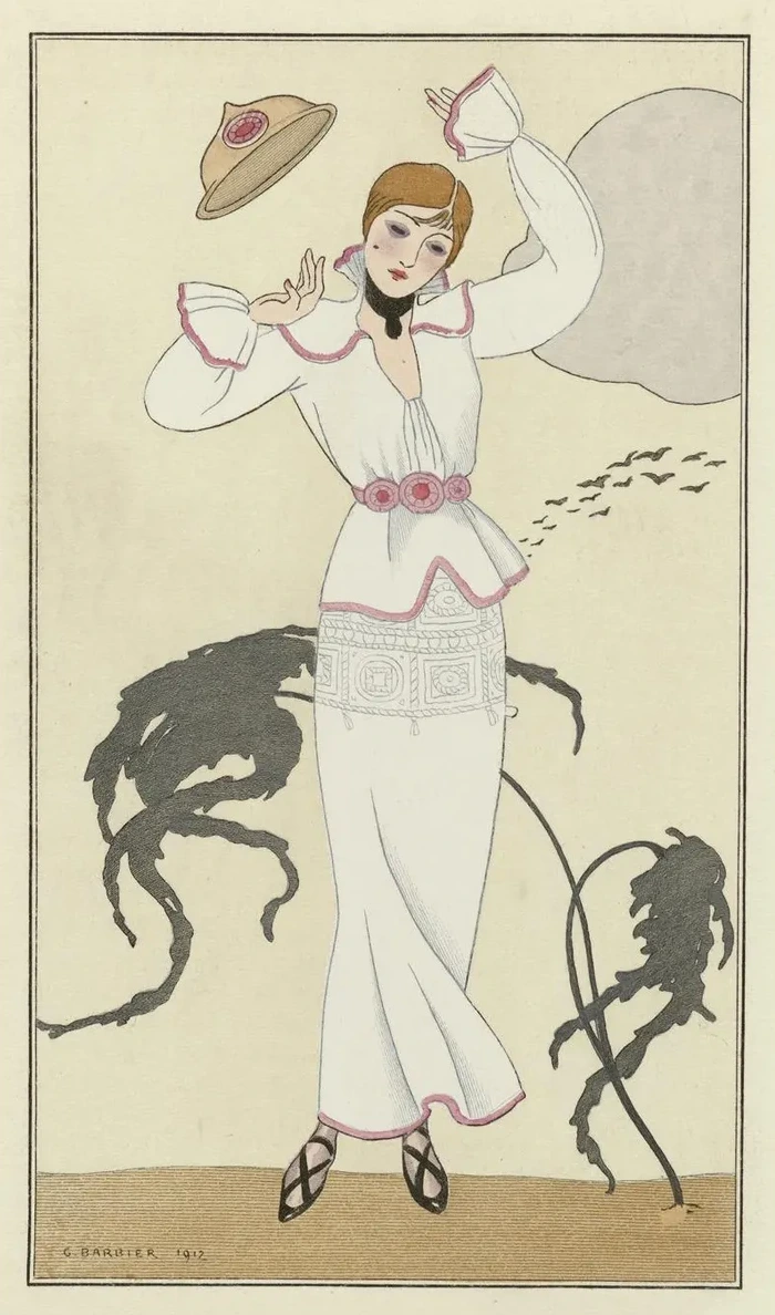 Robe de Drap Blanc