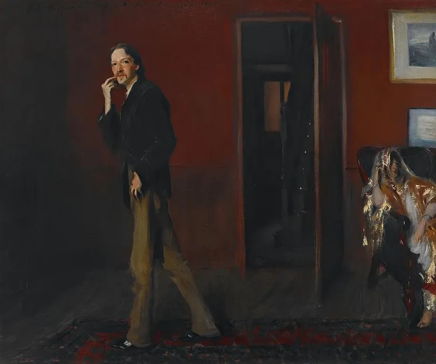 Robert Louis Stevenson and His Wife