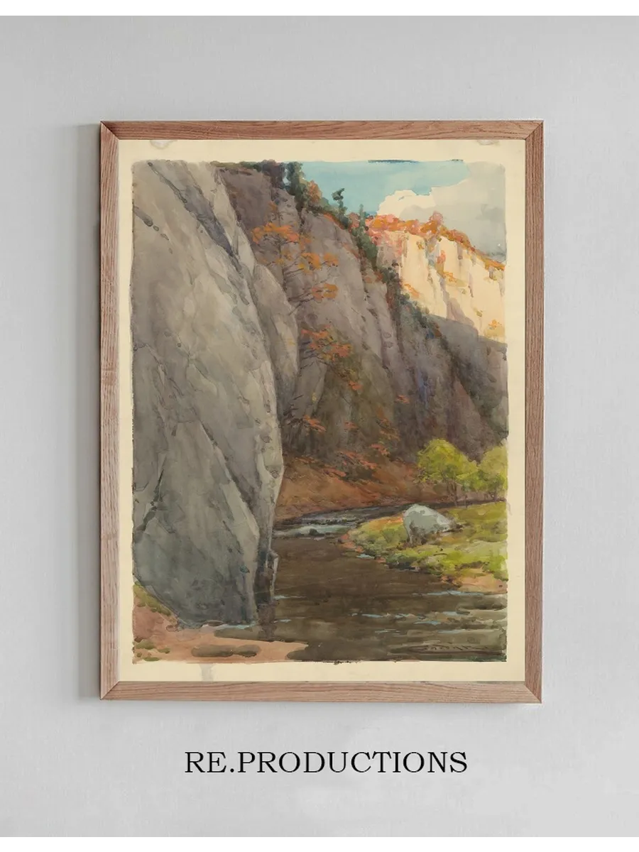 Rocks Above the Brook