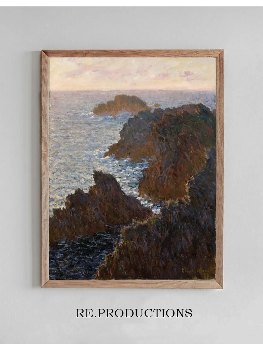 Rocks at Belle - Isle, Port - Domois