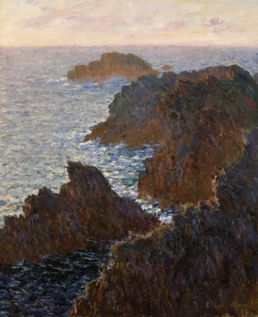 Rocks at Belle - Isle, Port - Domois