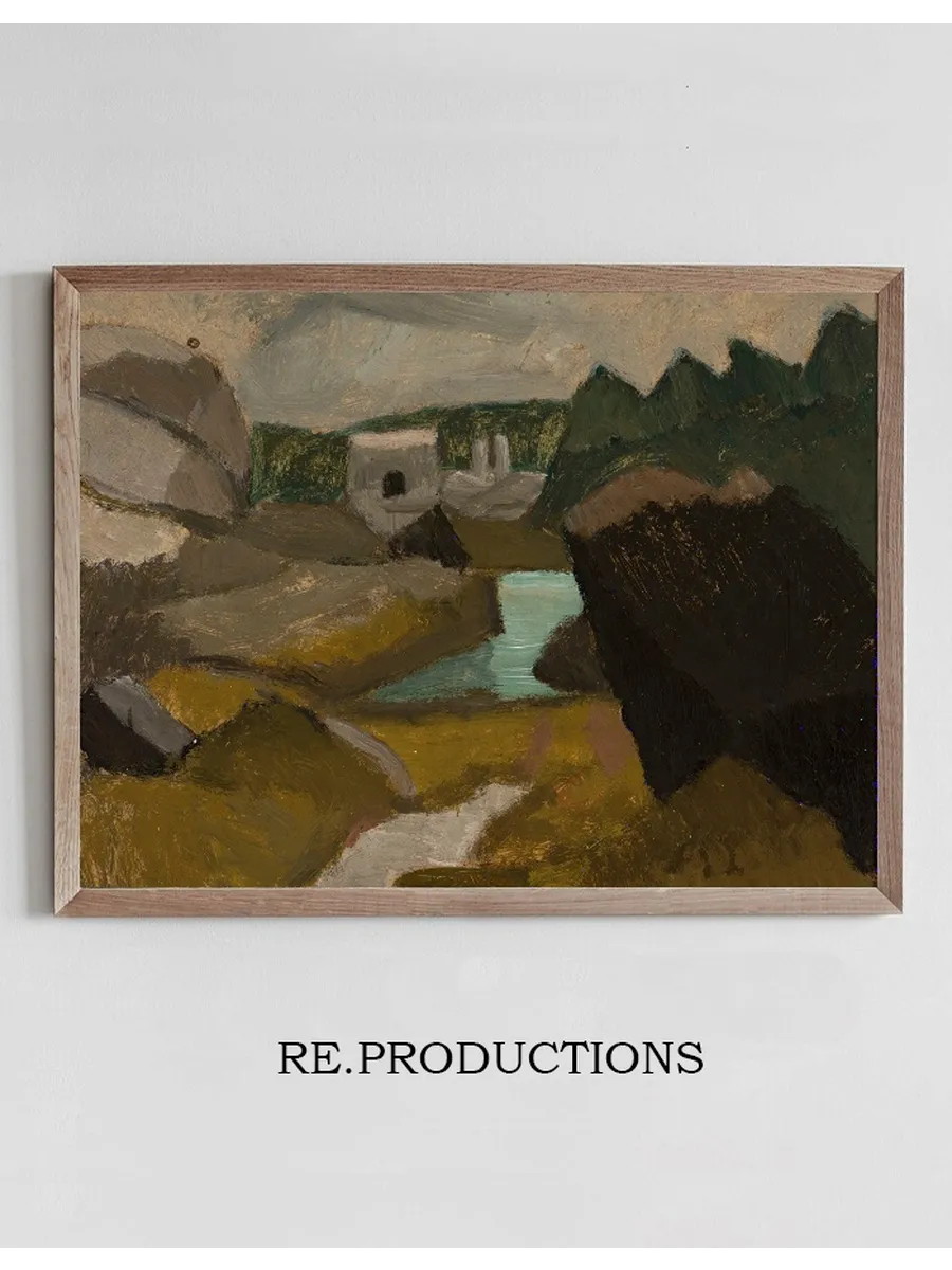 Rocky Landscape with Water