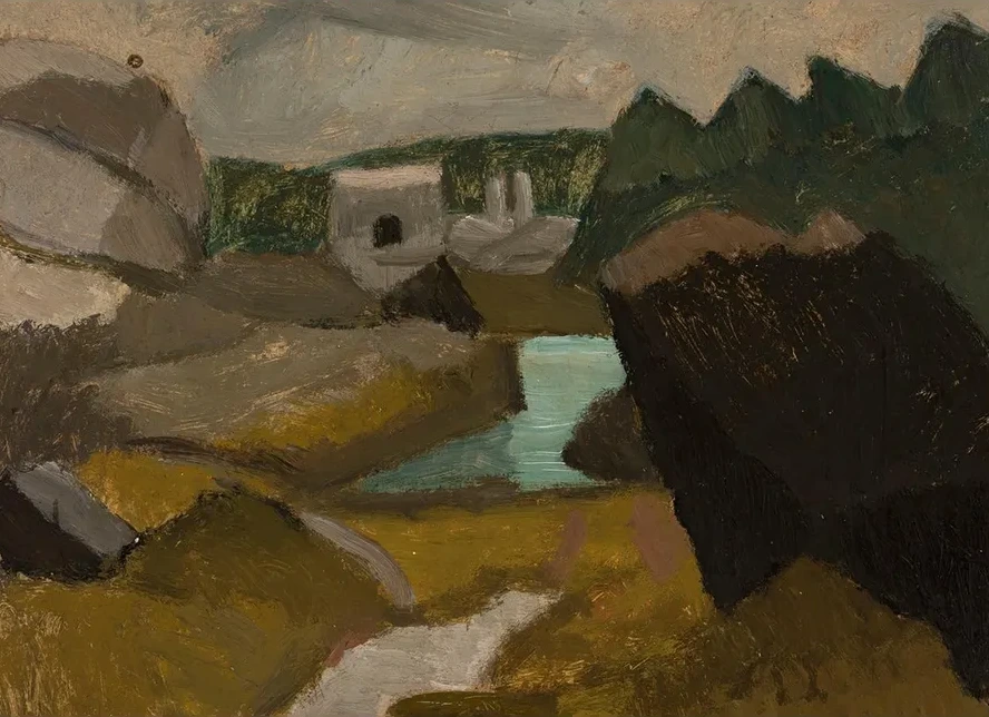 Rocky Landscape with Water