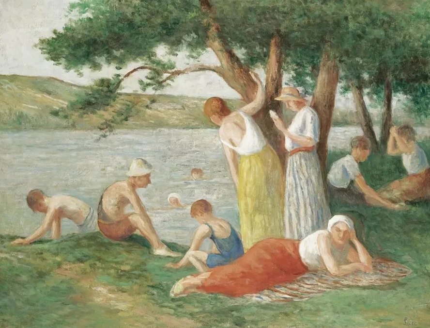 Rolleboise, La Baignade