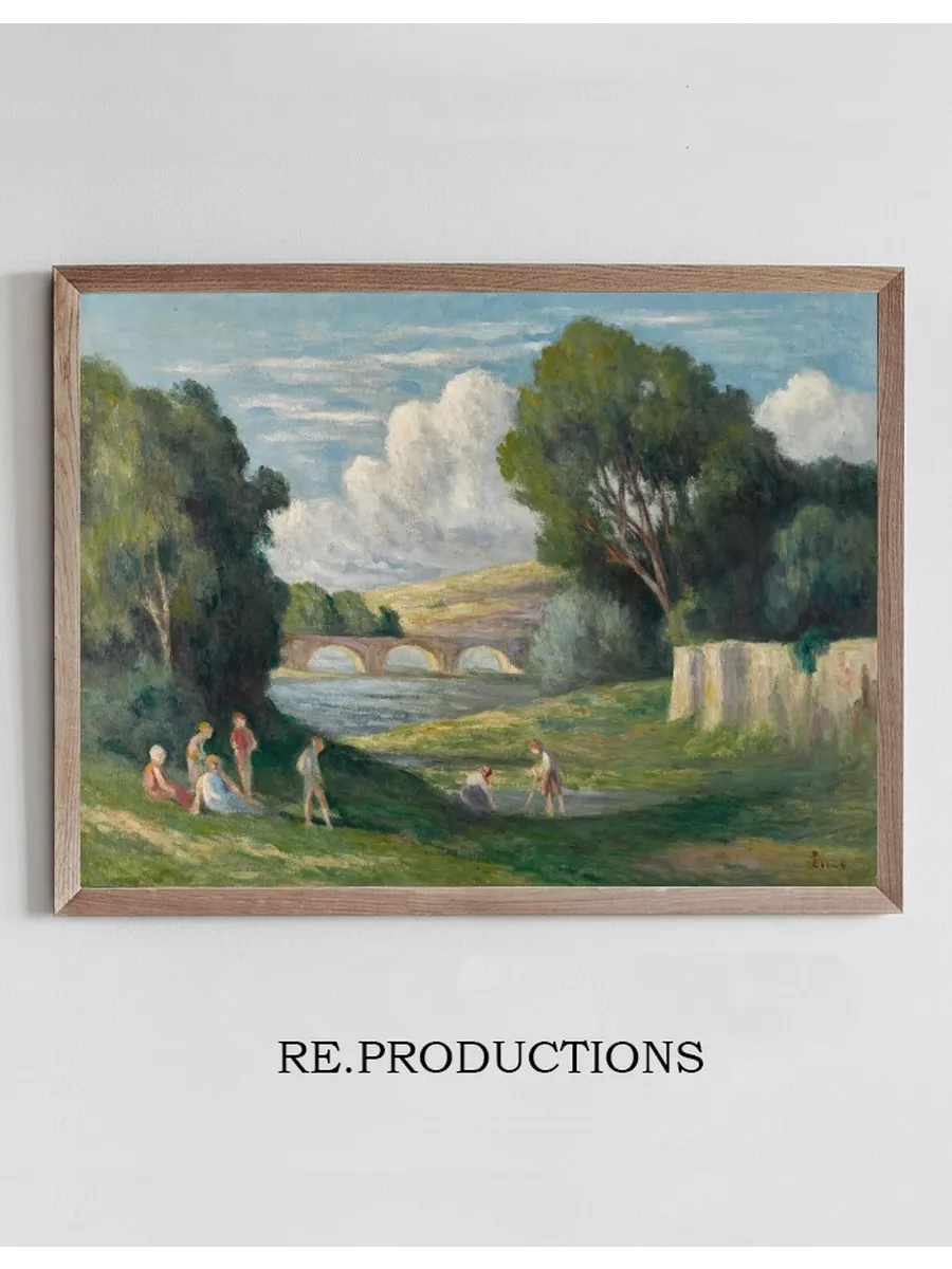 Rolleboise, Baigneurs Pr's du Bras de Seine