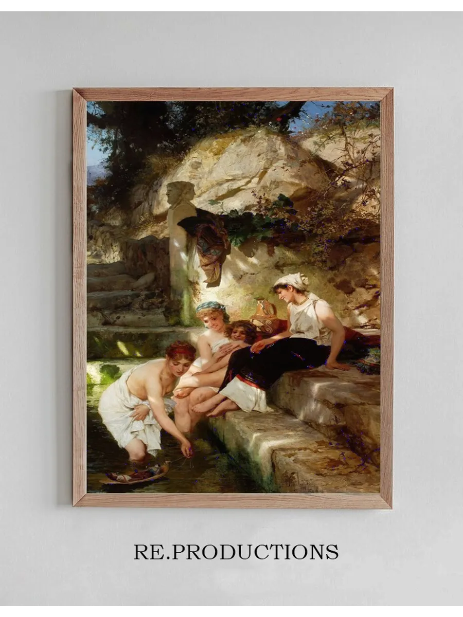 Roman Idyll Before the Bath