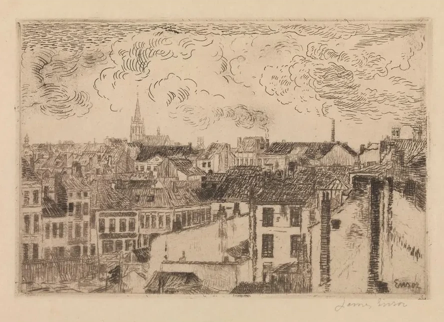 Roofs at Ostend