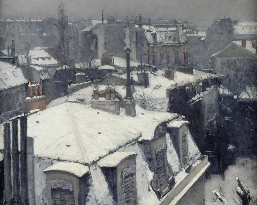 Rooftops in the Snow (snow Effect)
