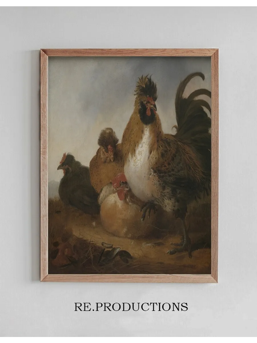 Rooster and Hens Object Type