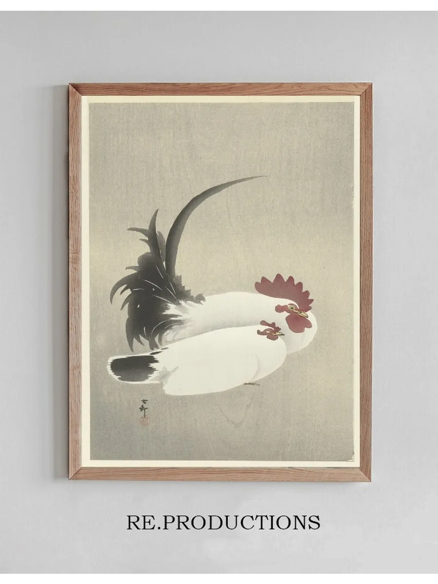 Rooster and Hen