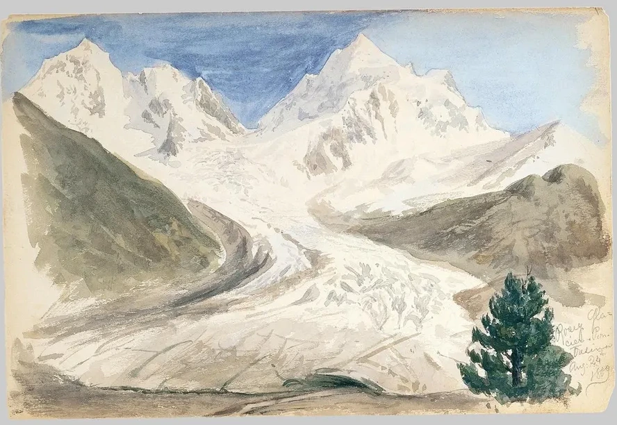 Roseg Glacier, Pontresina