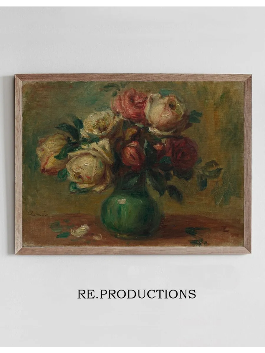Roses in a Vase