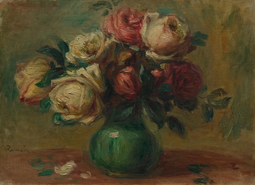 Roses in a Vase