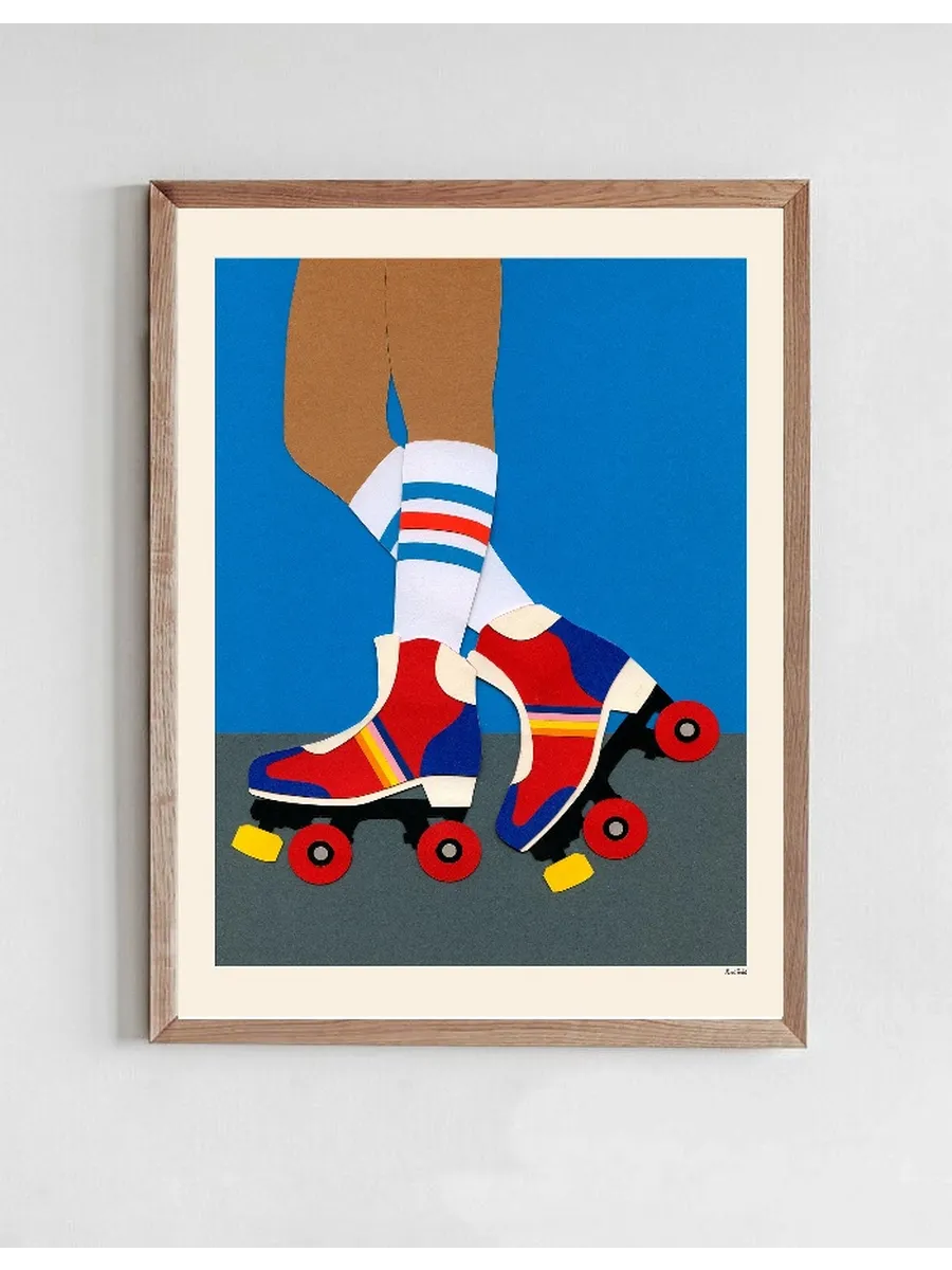 Rosi Feist - 70's Roller Skate Girl