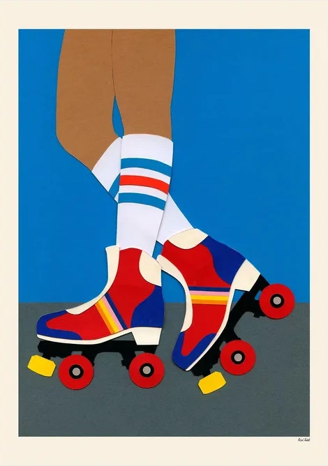 Rosi Feist - 70's Roller Skate Girl