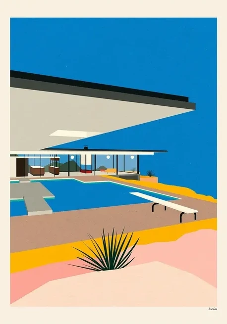 Rosi Feist - LA Stahl house