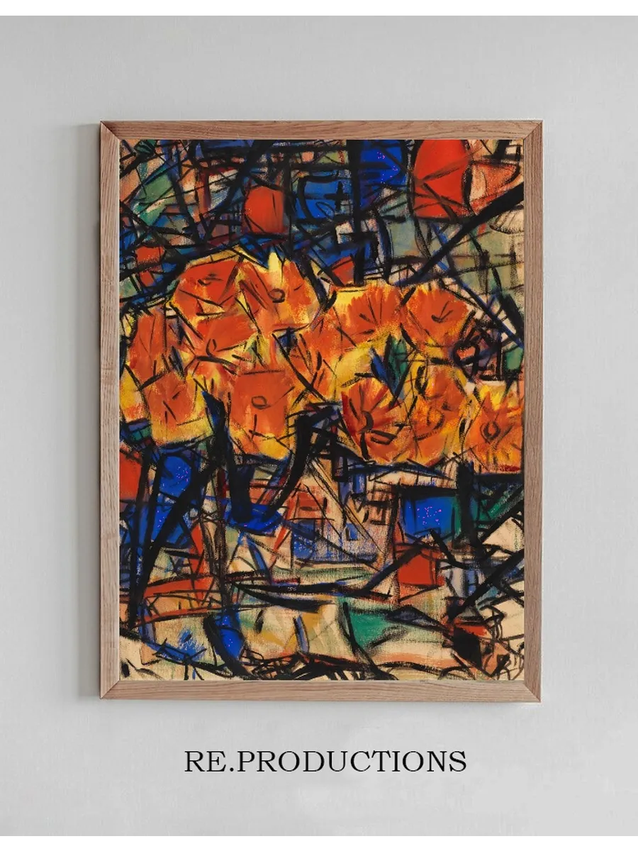 Rote Blumen in Vase